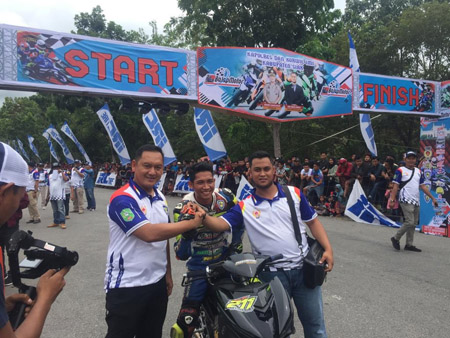 IMI Korwil Siak Gelar Road Race Memperebutkan Kapolres Cup